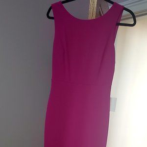 Long magenta evening Lulu dress